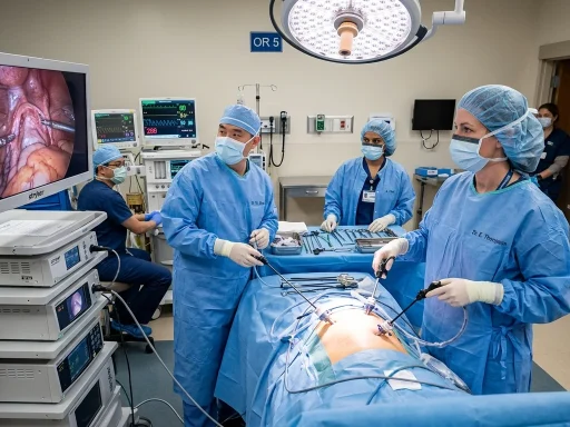 hysteroscopy to remove fibroids (AI Generated Image)