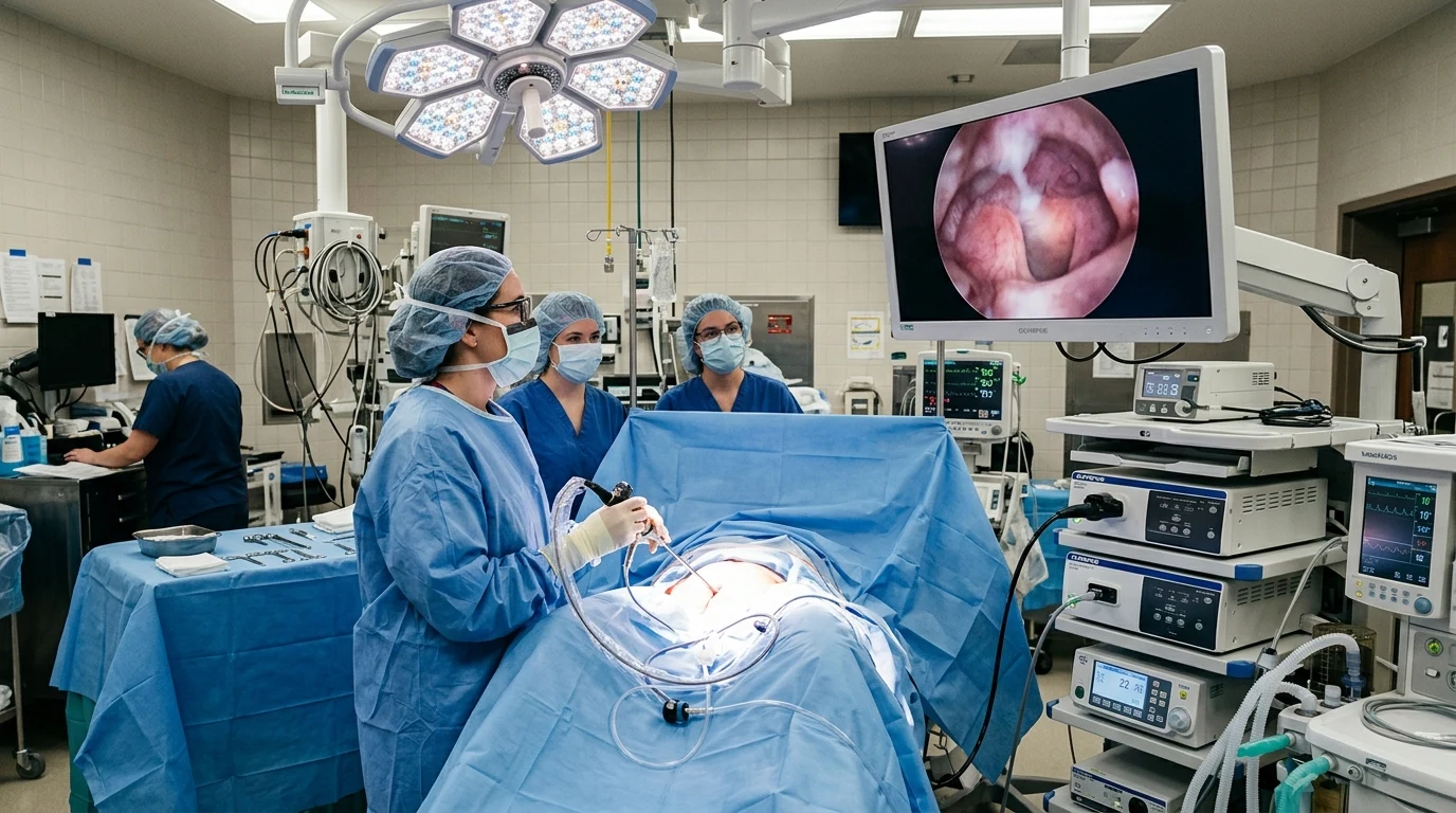 Hysteroscopic Myomectomy: Complete Guide to Fibroid Resection 2 hysteroscopic myomectomy (AI Generated Image)